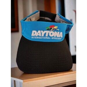 Daytona International Speedway Visor Turquoise New Era New Embroidered  Emblem